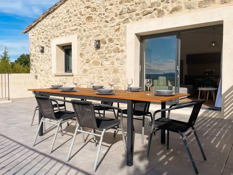 Appartement Dans Un Mas Provencal Allan Ngoại thất bức ảnh