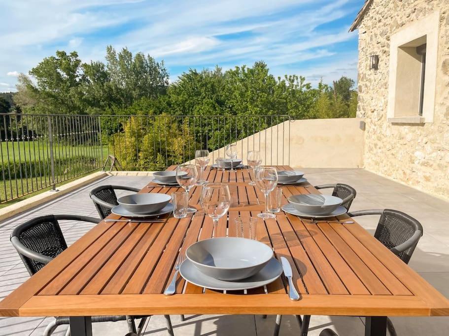 Appartement Dans Un Mas Provencal Allan Ngoại thất bức ảnh